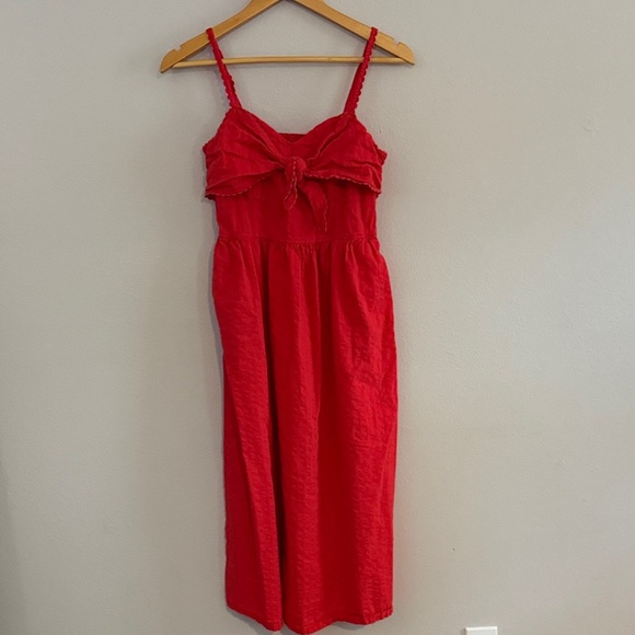 Dresses & Skirts - Old Navy Tie-Front Midi Dress